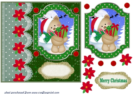Christmas Palette One borders 2  by Creative Crafts