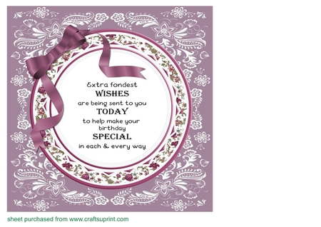 Birthday Verses wordart 6 by Creative Crafts