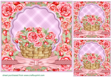 Plaid Scallop Edge Toppers - Set 1 by Creative Crafts