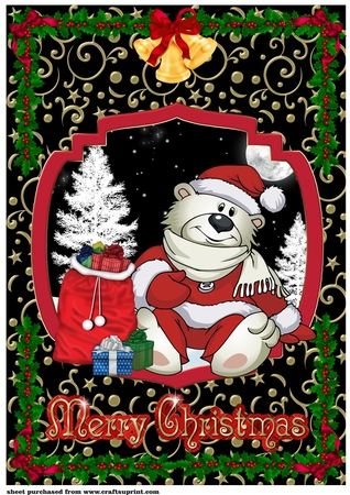 Christmas Palette mats 3 by Creative Crafts