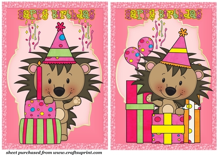 Glitter Border A5 Backgrounds-Easter by Creative Crafts