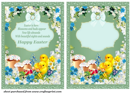 Mini Egg Coloured Bows and Brads by Creative Crafts
