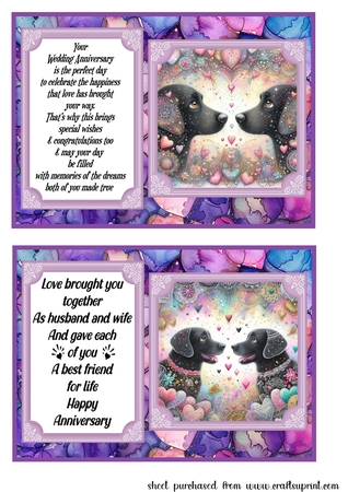 Anniversary Verses wordart kit 2 by Creative Crafts