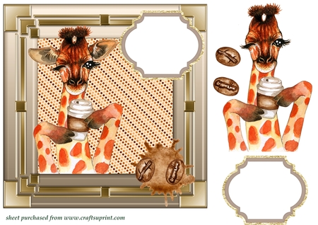 Golden Ombrae Frames 2 Candy Floss by Creative Crafts
