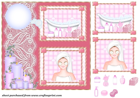 Laced Textured Frames 2-Cozy by Creative Crafts