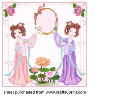 Acient Lotus Women by Creative Crafts