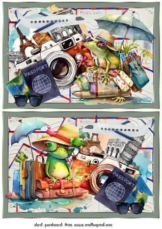 Earth Tones Series frames 3 by Creative Crafts