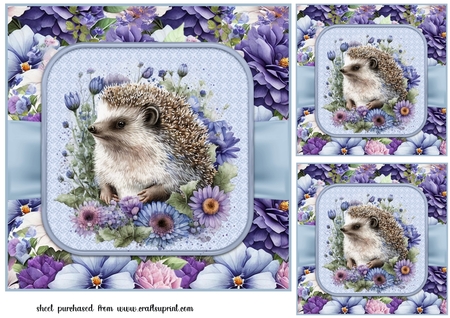 3 Pattened Mats-Winter Wonderland by Creative Crafts