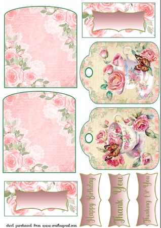 Ombrae Sentiments Two-Candy Floss by Creative Crafts