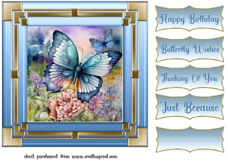Golden Ombrae Frames-Spring Light by Creative Crafts