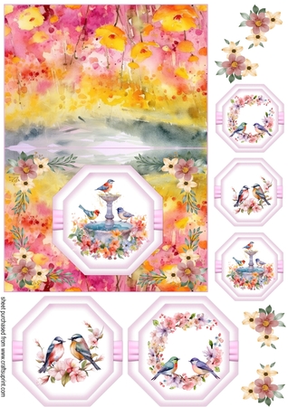 CU Designer Desources Octagon Toppers by Creative Crafts