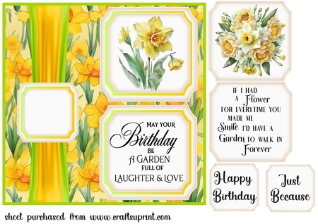 ribbon Wraps-Birthstone by Creative Crafts