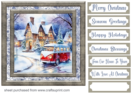 Winter van 1 by Creative Crafts