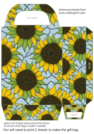 Sunflower Background Kit  by Creative Crafts
