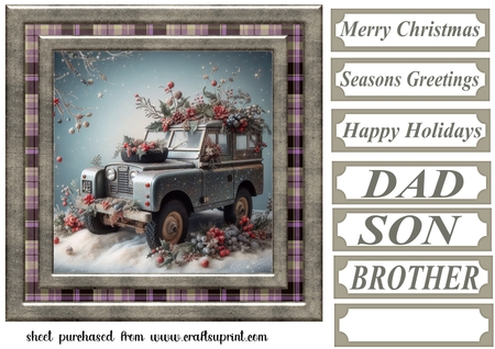 Christmas Vintage Landies by Creative Crafts