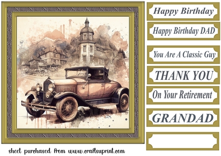 Vintage cars by Creative Crafts