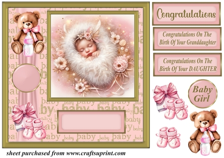 New Baby Girl by Creative Crafts