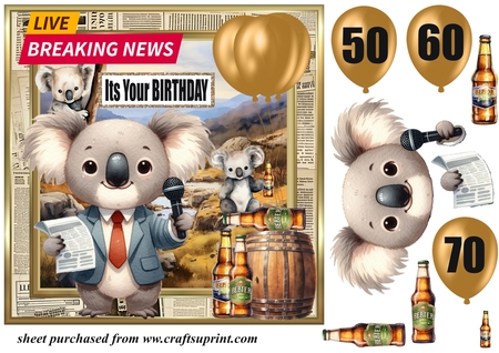 6x6 Newspaper Frames with Gold - x6 Frames COL.2  PNG & JPEG by Creative Crafts