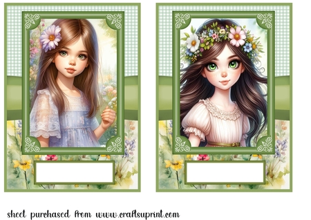 Little Garden Girl 3 by Creative Crafts