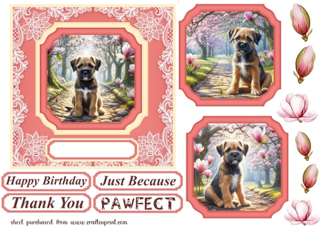 Magnolia Grove Pups 1 by Creative Crafts