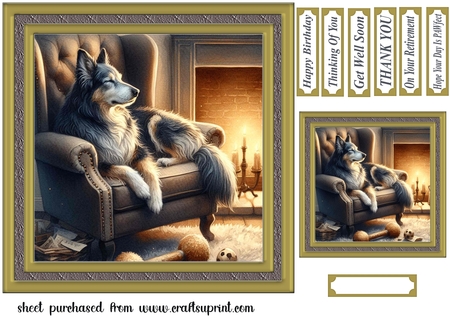 Golden Oldie Dogs 9 by Creative Crafts