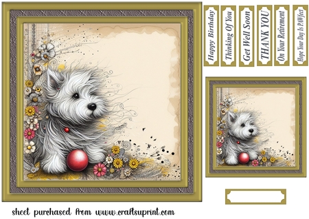 Whimsical Dogs by Creative Crafts