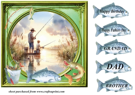 Father and Son: Fishing by Creative Crafts
