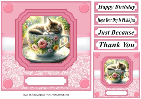Teacup Kittens by Creative Crafts