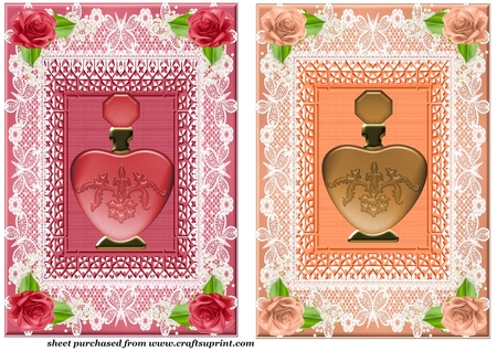 Perfume Bottles by Creative Crafts
