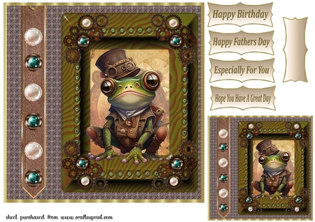 6 Steampunk Style Frames Cu4cu by Creative Crafts