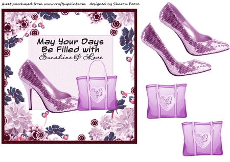Ladies Sequin Shoes by Creative Crafts