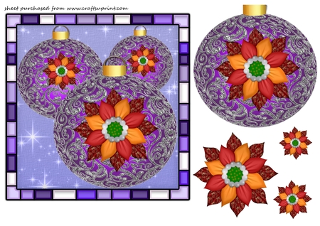 6 Christmas Petals by Creative Crafts