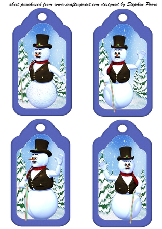 11 Classy Snowmen by Creative Crafts