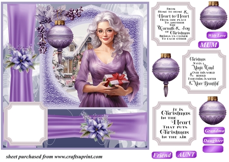 8 Frosted Texture Frames - Cu4cu by Creative Crafts