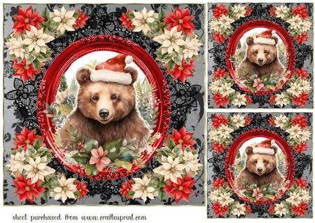 Funky lace frames by Creative Crafts