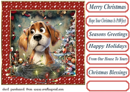 Ho Ho Ho frames 2 by Creative Crafts