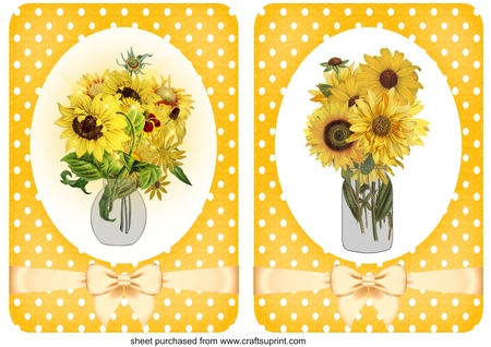 spotty and stripe frames by Creative Crafts