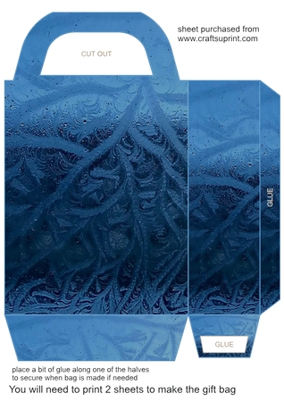 8x8 Icy papers by Creative Crafts