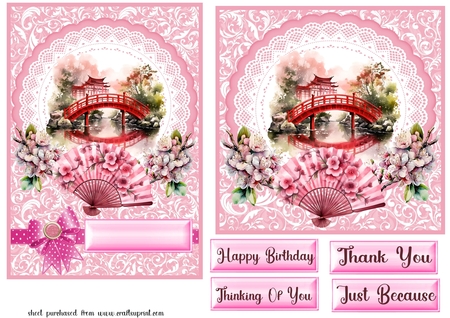 four pastel coloured polkadot border bow & tags (set one) by Creative Crafts