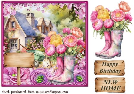 Flower Edge Frames, Toppers or Inserts by Creative Crafts