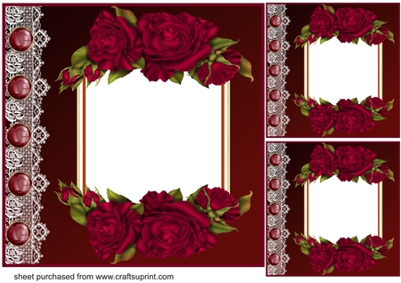 Lace Border Backgrounds by Creative Crafts