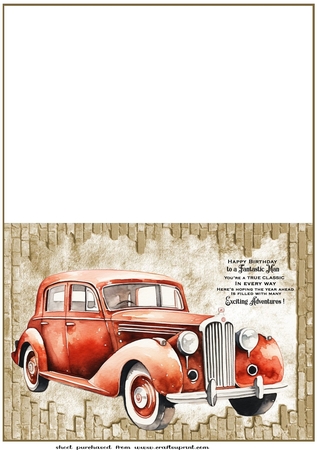 8 Lovely Coloured Brick Effect A5 Cut n Fold Cards Bumper Kit by Creative Crafts
