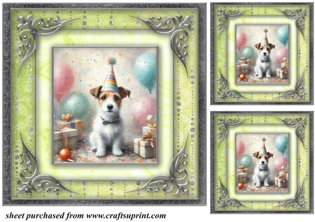 Blank Card Frames by Creative Crafts