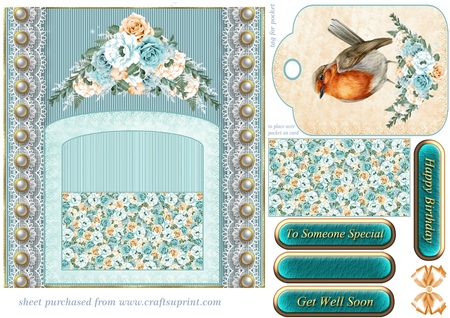 Delicate Lace & Pearl Papers - Kit 2 by Creative Crafts