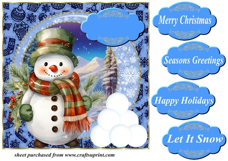 Christmas Time Backgrounds 18 by Creative Crafts