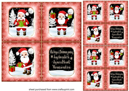 Jolly Christmas Frames 18 by Creative Crafts
