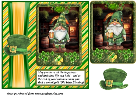 ST. PATRICKS DAY FRAMES - CUT OUT SQUARE by Creative Crafts