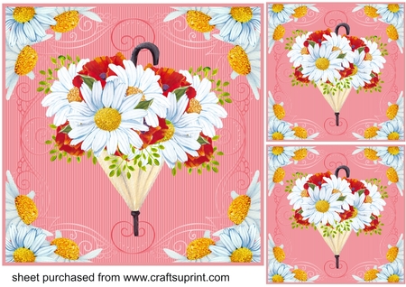 8x8 Delicate  trim Backgrounds by Creative Crafts