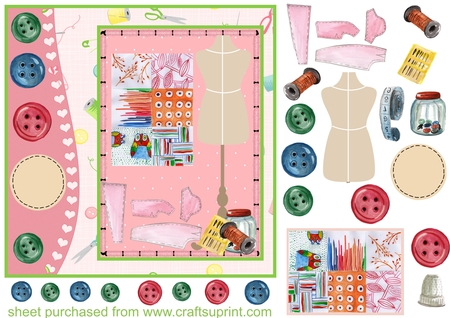 C540-Borders/Pins/Stitches by Creative Crafts