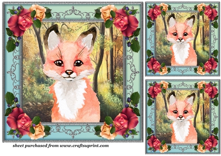 Autumn and Winter Original Watercolours Designer Resources by Creative Crafts
